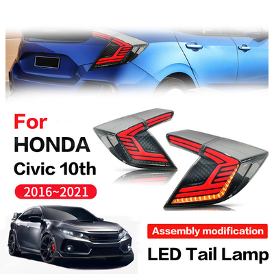 Αυτοκίνητο περιστροφική οδήγηση ροής συνελεύσεων λαμπτήρων ουρών πολιτικών 2 οδηγήσεων διαμερισμάτων γενεάς ουρών Light2016-2021For Honda 10
