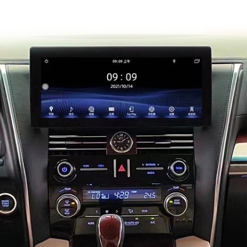 Στερεοφωνική επικεφαλής μονάδα PX6 Android10 αυτοκινήτων 12,3 πολυμέσων ίντσας για τη Toyota Alphard 2015-2021