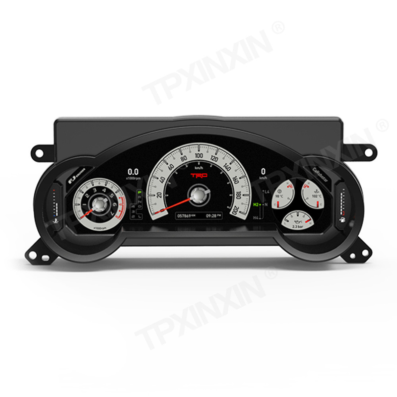 Ψηφιακή οθόνη συμπλέγματος αυτοκινήτου Toyota FJ Car LCD ταμπλό Μονάδα κεφαλής ταχύμετρου