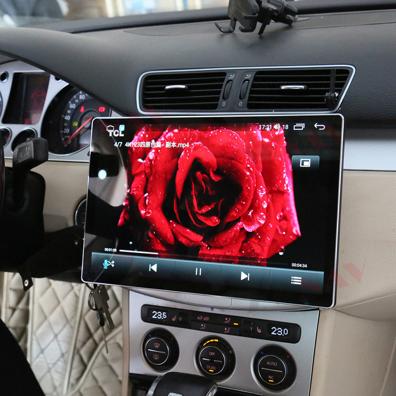 Universal οθόνη αφής 12,95 ιντσών Στερεοφωνικό GPS αυτοκινήτου πλοήγησης 2 Din Multimedia Double Din
