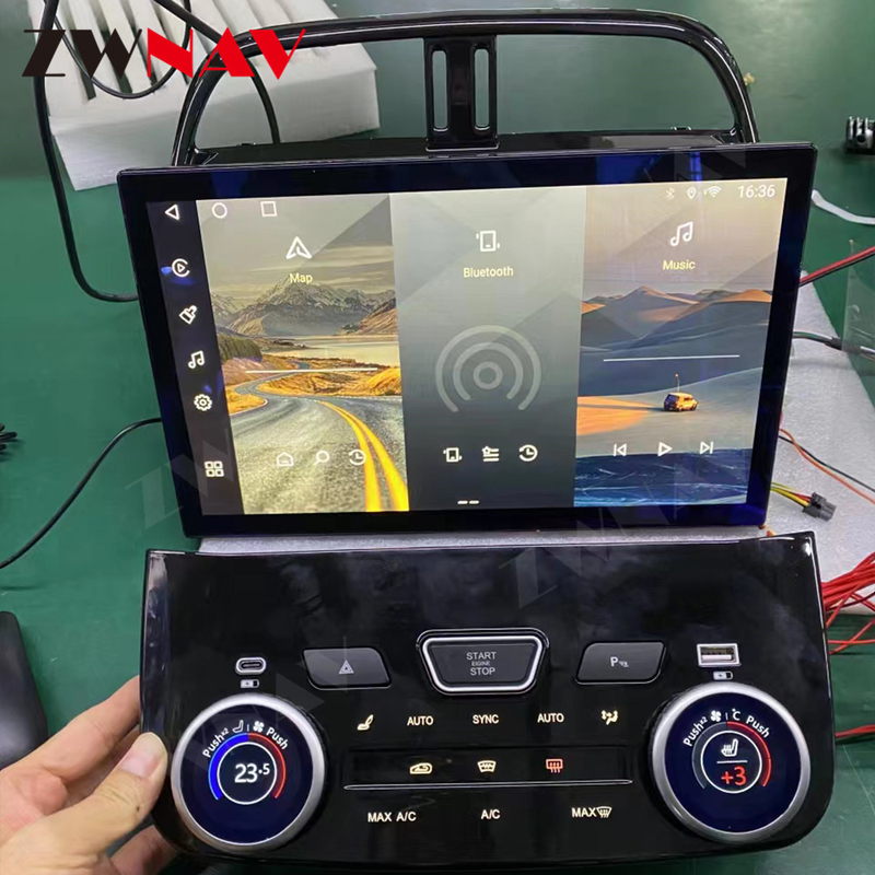 2016-2020 Ραδιόφωνο αυτοκινήτου Tesla Style Jaguar F-Pace Συσκευή αναπαραγωγής πολυμέσων GPS Navigation DSP Stereo