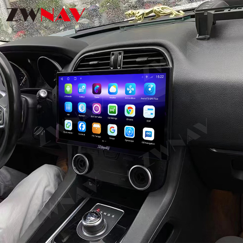 2016-2020 Ραδιόφωνο αυτοκινήτου Tesla Style Jaguar F-Pace Συσκευή αναπαραγωγής πολυμέσων GPS Navigation DSP Stereo