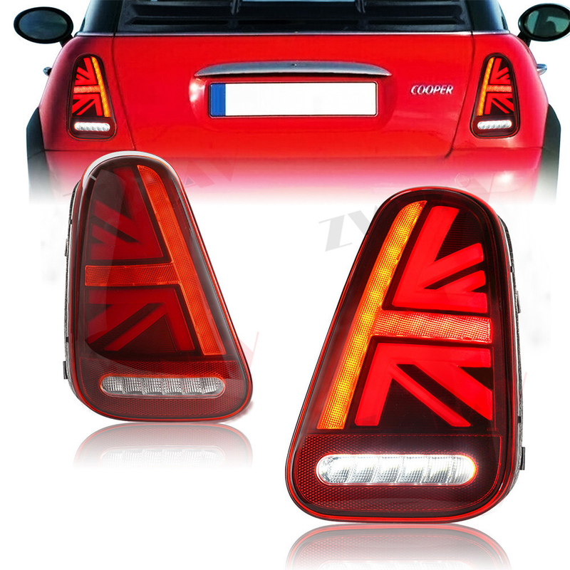 Φως 2001-2007 ουρών αυτοκινήτων για της BMW τη ΜΙΝΙ R50 R52 R53 συνέλευση λαμπτήρων ουρών των μίνι οδηγήσεων τροποποιημένη