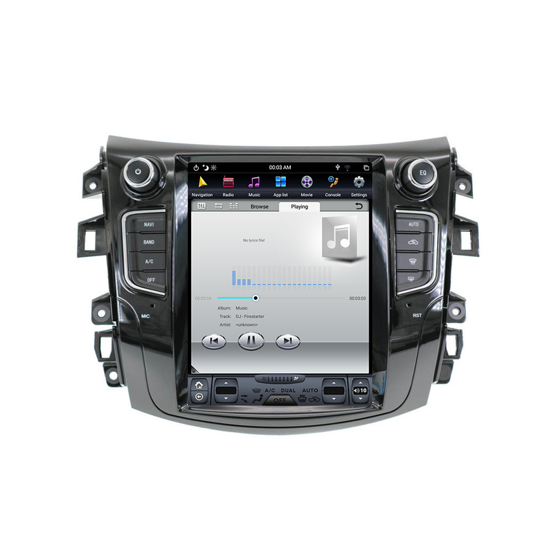 10,4 ίντσας ενιαίο DIN της Nissan Navara Np300 αρρενωπό επικεφαλής στερεοφωνικό συγκρότημα αυτοκινήτων μονάδων με Bluetooth