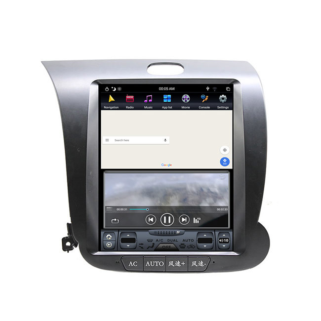 αρρενωπό Carplay Bluetooth ραδιόφωνο αυτοκινήτου ύφους τέσλα 64G PX6 KIA 10,4 ίντσα