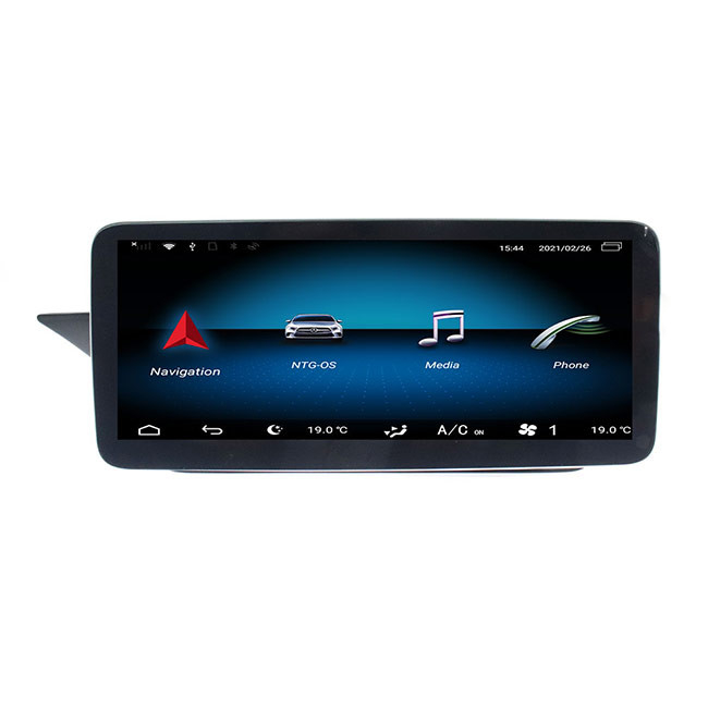 Bluetooth 5,0 αρρενωπή επικεφαλής μονάδα 12,3 της Mercedes φορέας Dvd ραδιοφώνων αυτοκινήτου ίντσας 64GB