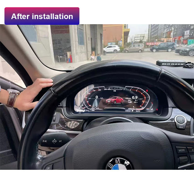 Ψηφιακή επίδειξη ταμπλό της BMW Linux για τη μονάδα συστάδων οργάνων αυτοκινήτων LCD της BMW