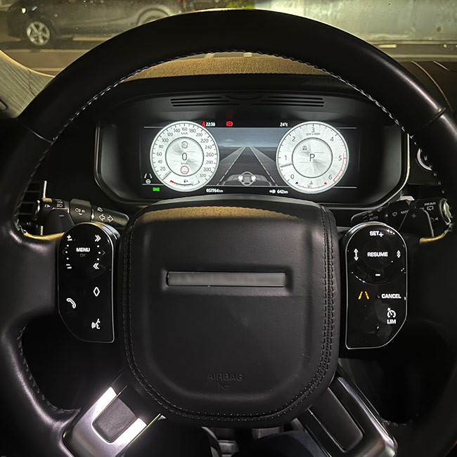 Ψηφιακό όργανο ταμπλό αυτοκινήτων συστάδων για τον αθλητισμό L494 μόδας L405 του Land Rover Range Rover